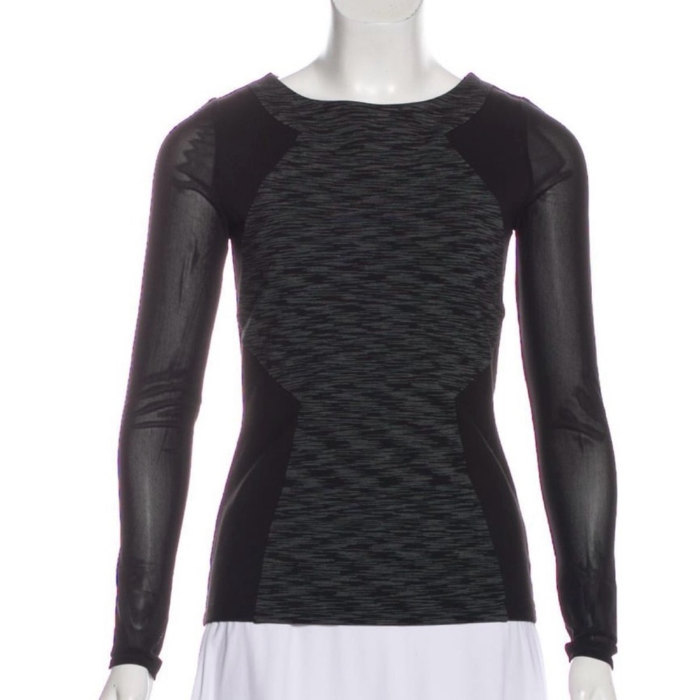 Karen Millen Bateau Neckline Long Sleeve size 4